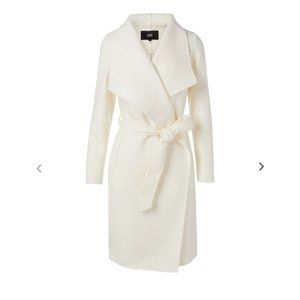 Authentic Line Design Label "Meghan" Wool Wrap Coat